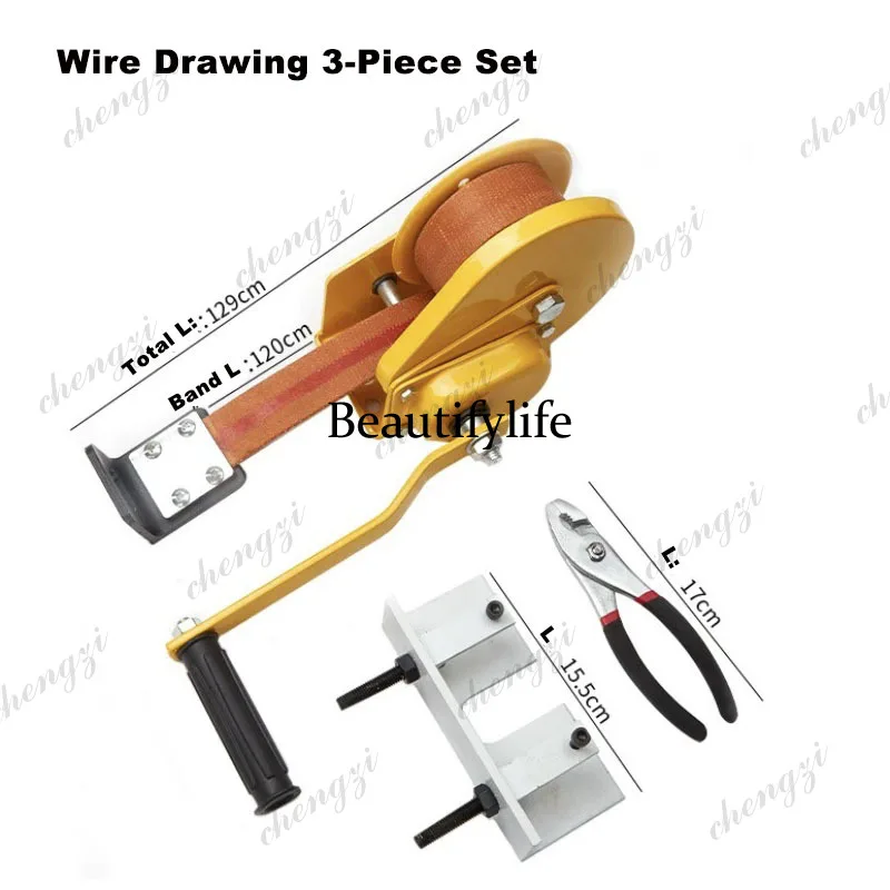 Desktop Small Manual Wire Draw - Jewelry Making Machine ulasan dan harga