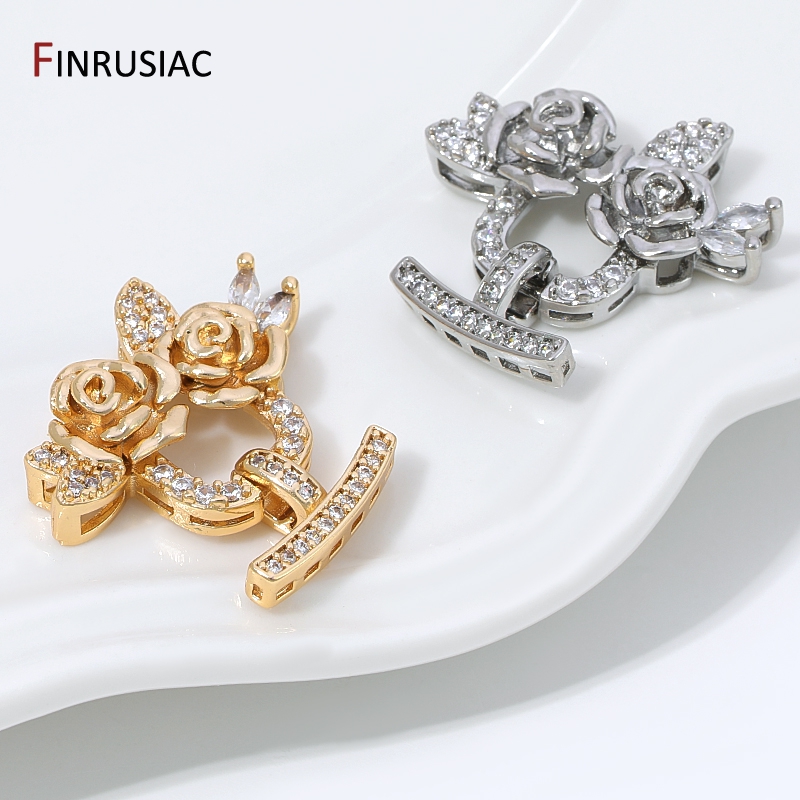 14K Gold Plated Brass Zircon F - Jewelry Making Items ulasan dan harga