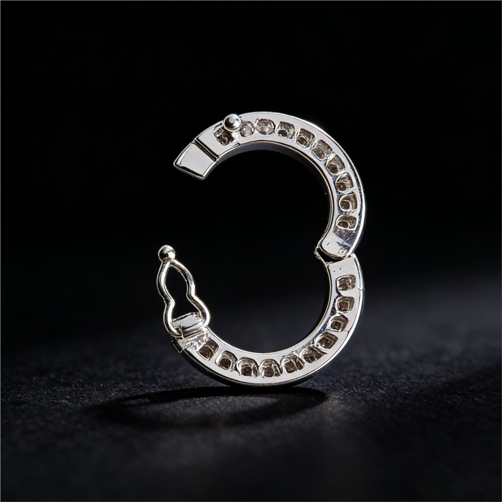 2pcs Round Connector Buckles P - Jewelry Making Brass ulasan dan harga