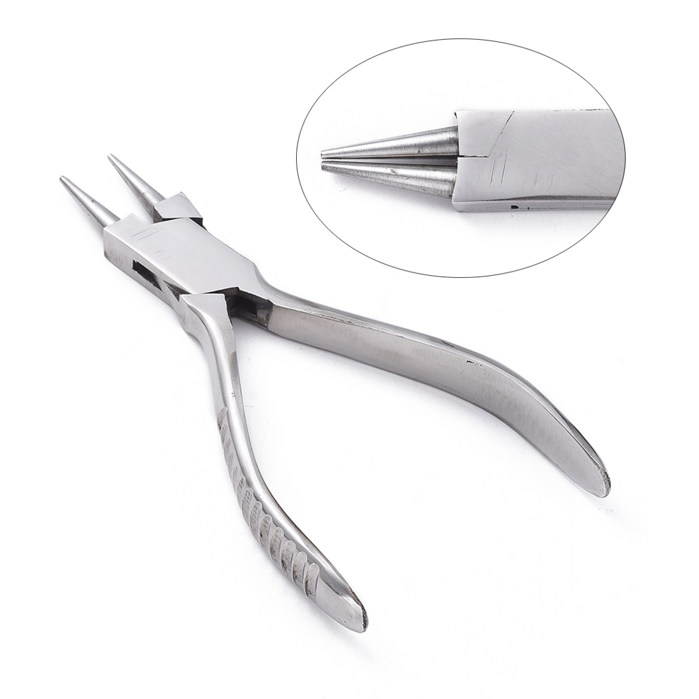 PandaHall 3pcs/set Carbon Stee - Jewelry Making Needle Nose Pliers ulasan dan harga