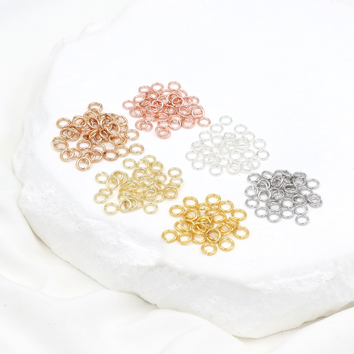 A Pack 925 Silver Open Jump Ri - Jewelry Making Jump Rings ulasan dan harga