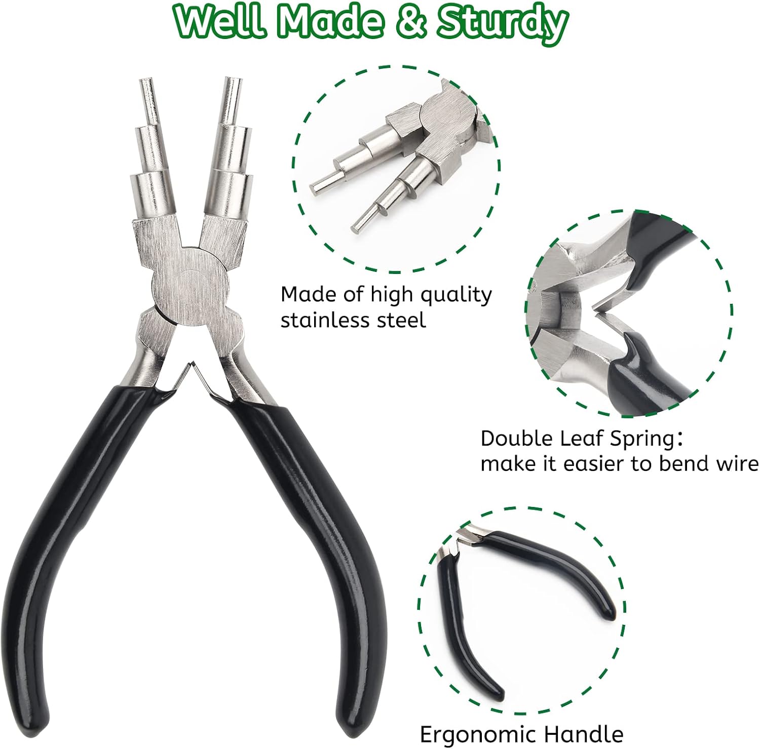 6 Step Wire Looping Pliers Ant - Jewelry Making Hammer ulasan dan harga