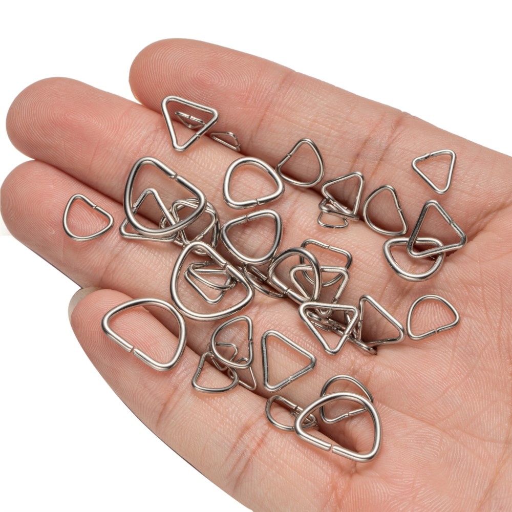 100pcs Stainless Steel Open Tr - Jewelry Making Jump Rings ulasan dan harga