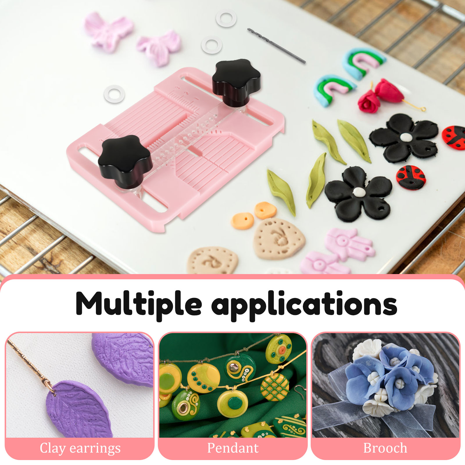 Polymer Clay Earring Drill Gui - Jewelry Making Guide ulasan dan harga