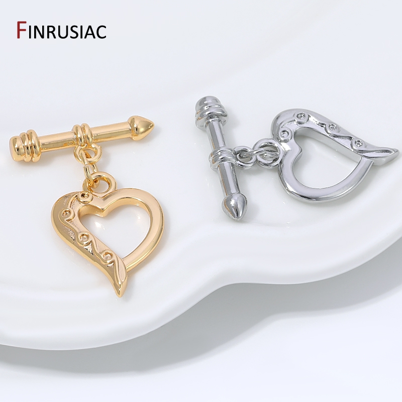 14K Gold Plated Brass Heart Sh - Jewelry Making Items ulasan dan harga