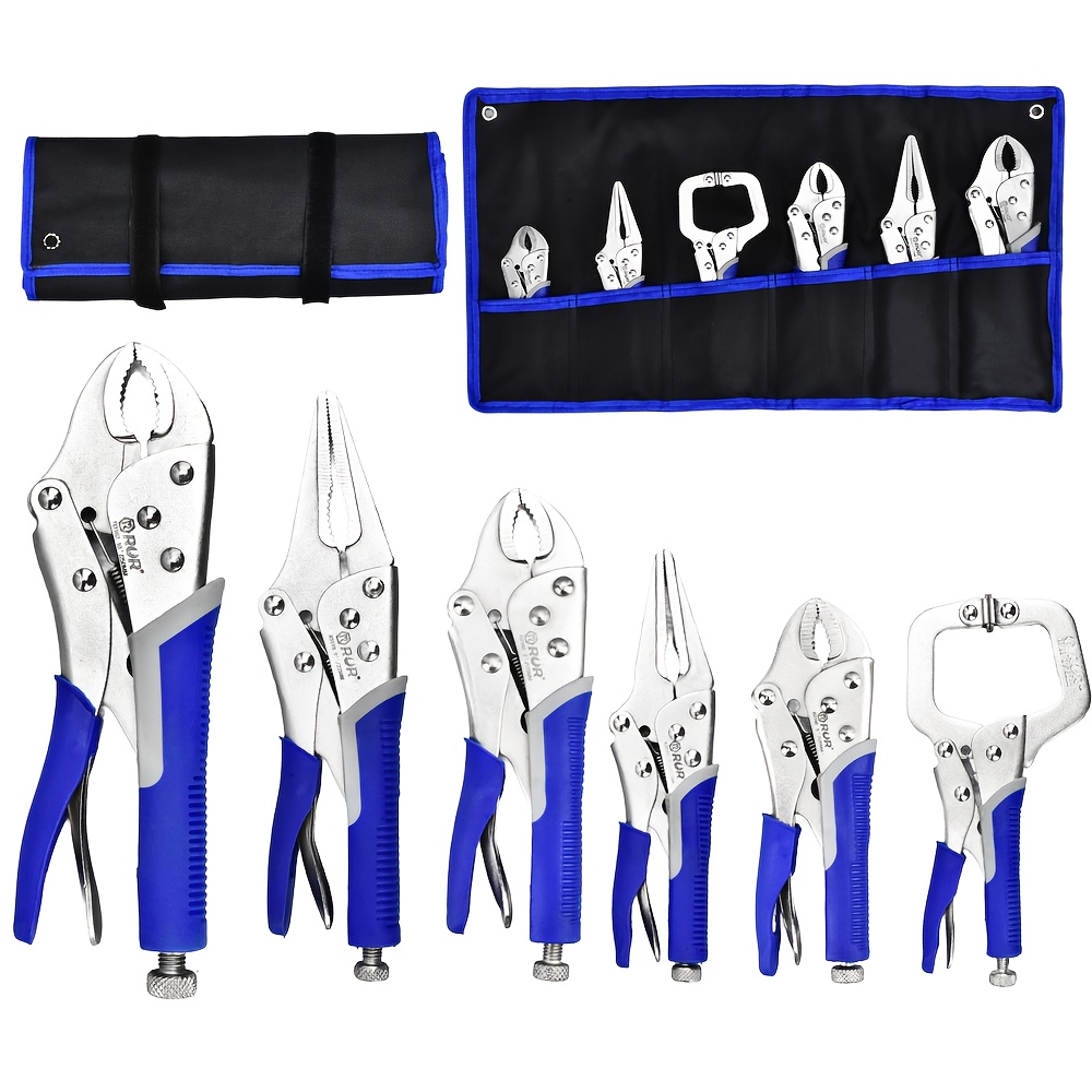 Tools Set 6pcs Locking Pliers  - Jewelry Making Needle Nose Pliers ulasan dan harga