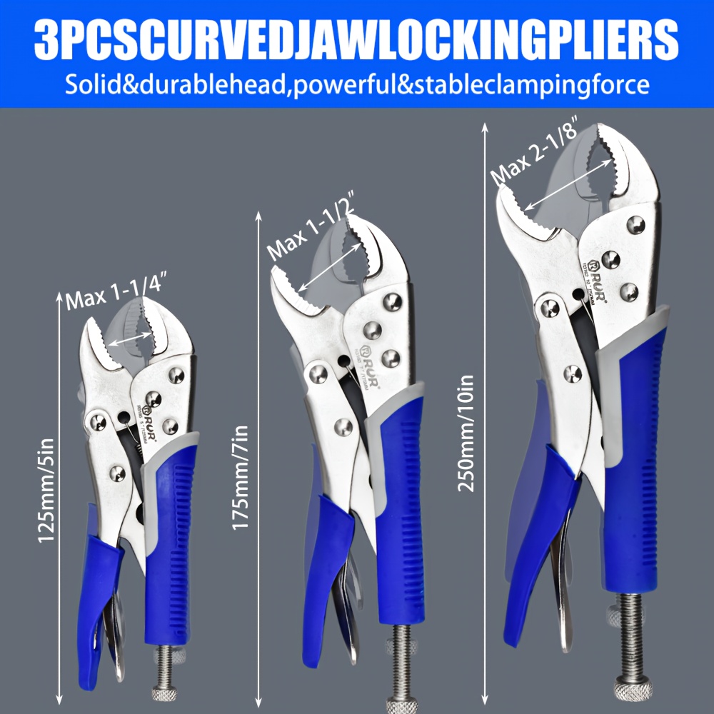 Tools Set 6pcs Locking Pliers  - Jewelry Making Needle Nose Pliers ulasan dan harga