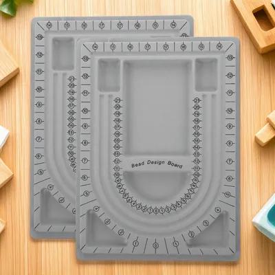2Pcs Bead Design Boards Neckla - Jewelry Making Board ulasan dan harga