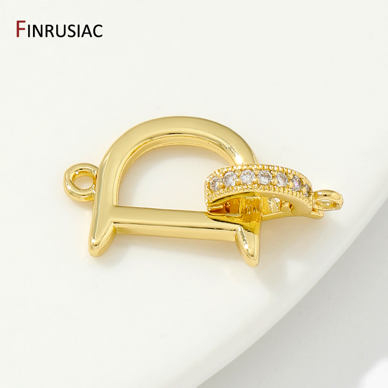 18K Gold Plated Brass Fastener - Jewelry Making Items ulasan dan harga