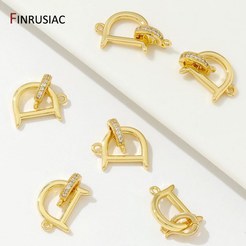 18K Gold Plated Brass Fastener - Jewelry Making Items ulasan dan harga