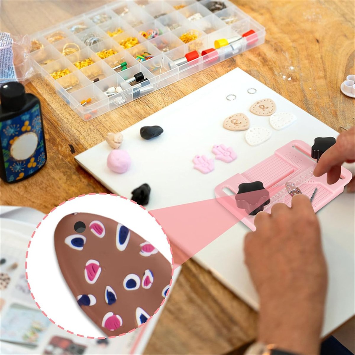 Polymer Clay Earring Drill Gui - Jewelry Making Guide ulasan dan harga