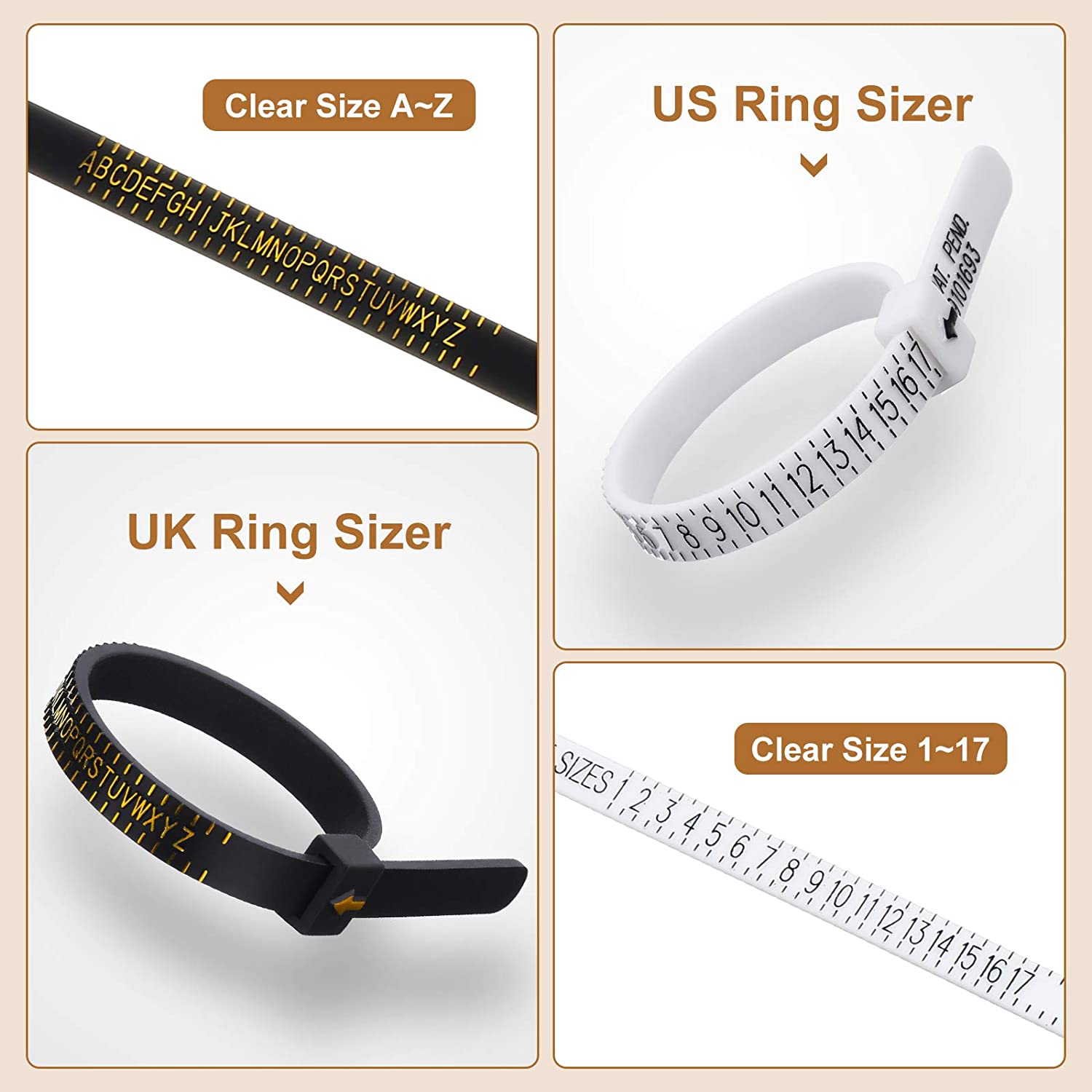 11 Pieces Of US UK Ring Mandre - Jewelry Making Machine ulasan dan harga