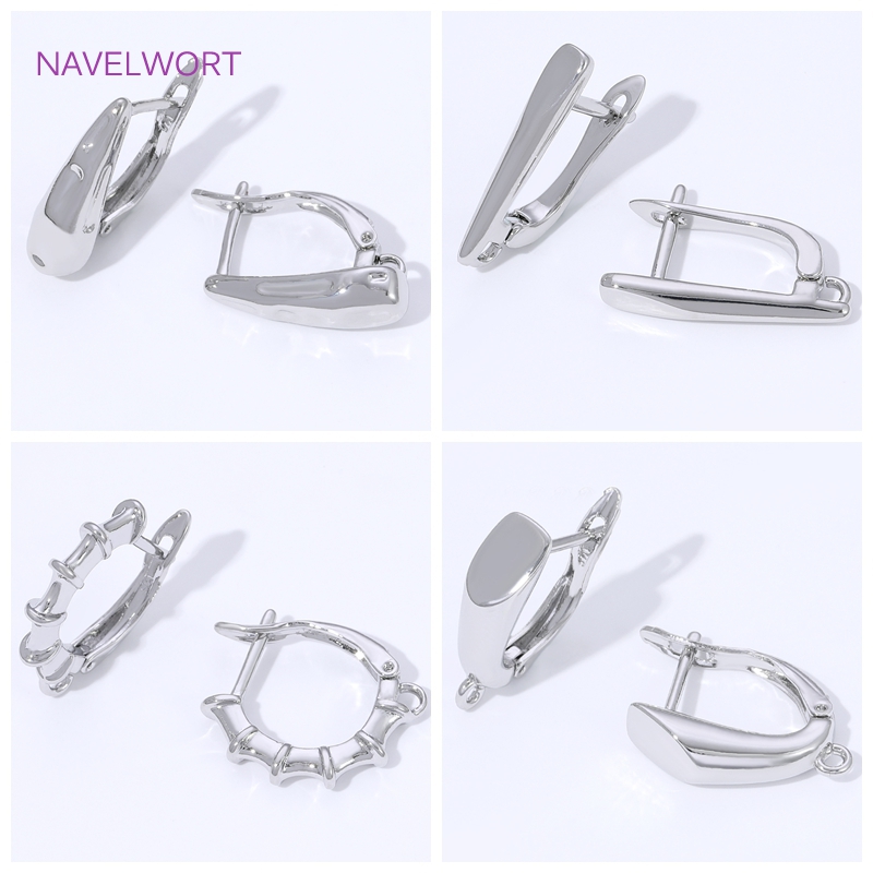 18K Gold Plated Smooth Earring - Jewelry Making Items ulasan dan harga