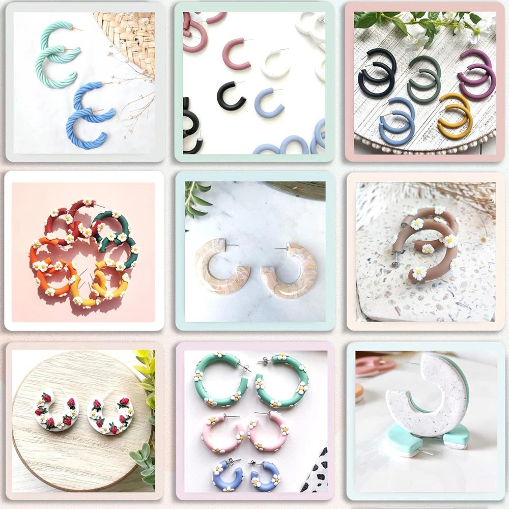 Polymer Clay Hoop Guide Cutter - Jewelry Making Guide ulasan dan harga