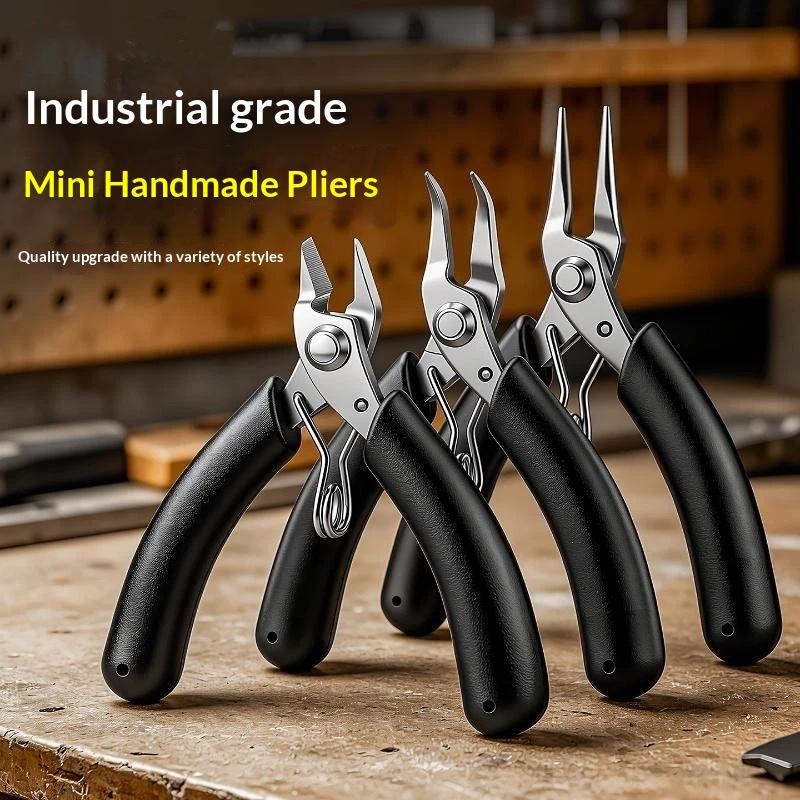 Stainless Steel Curved Mini Ne - Jewelry Making Needle Nose Pliers ulasan dan harga