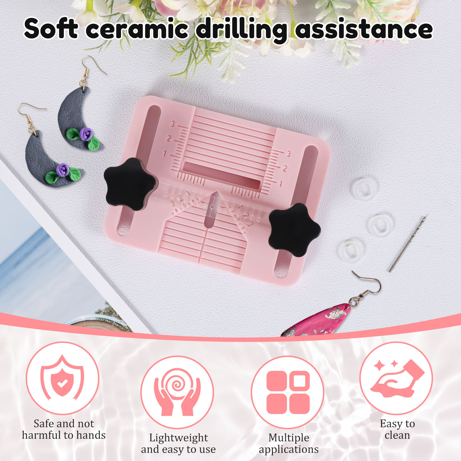 Polymer Clay Earring Drill Gui - Jewelry Making Guide ulasan dan harga
