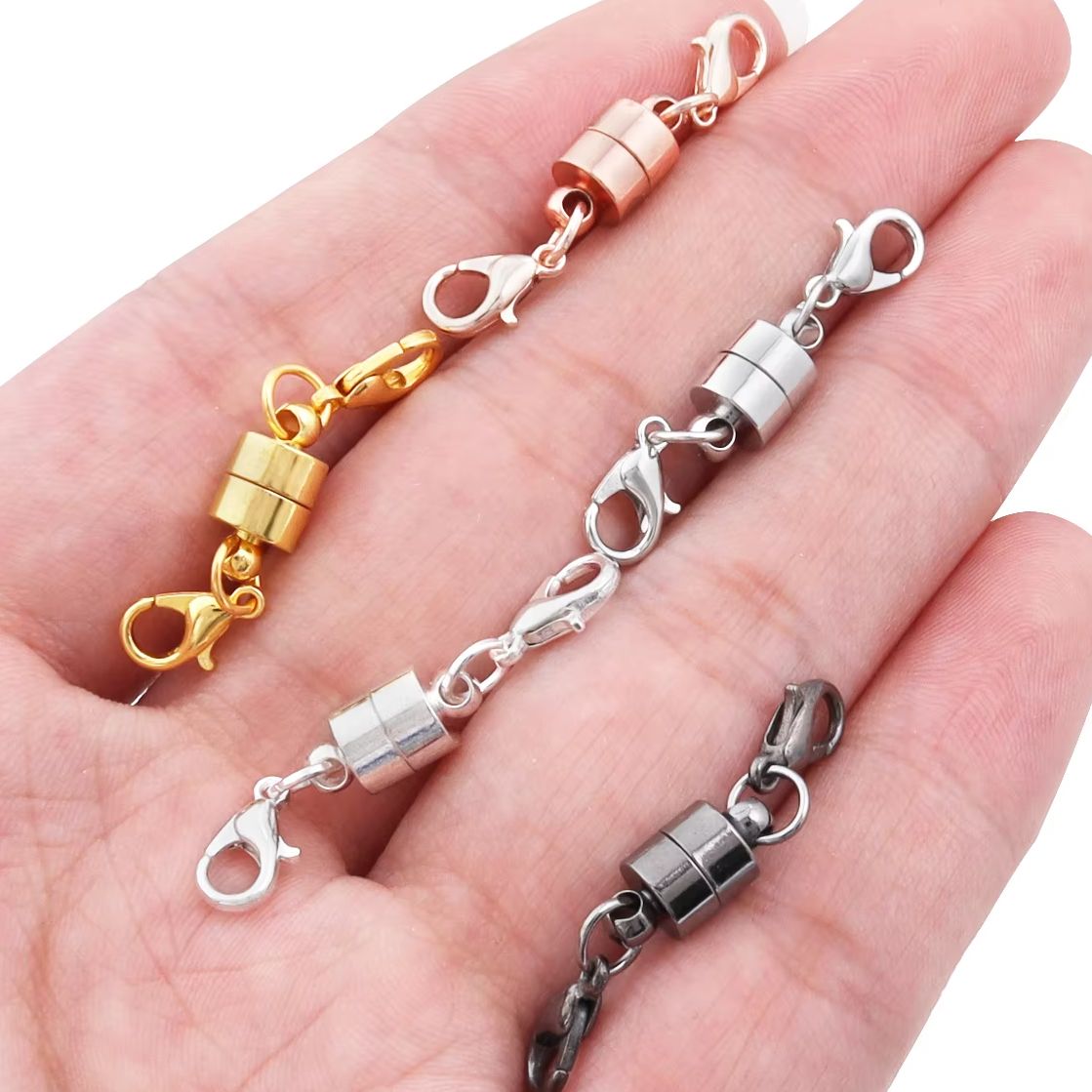 5Sets/Lot Magnetic Clasps With - Jewelry Making Brass ulasan dan harga