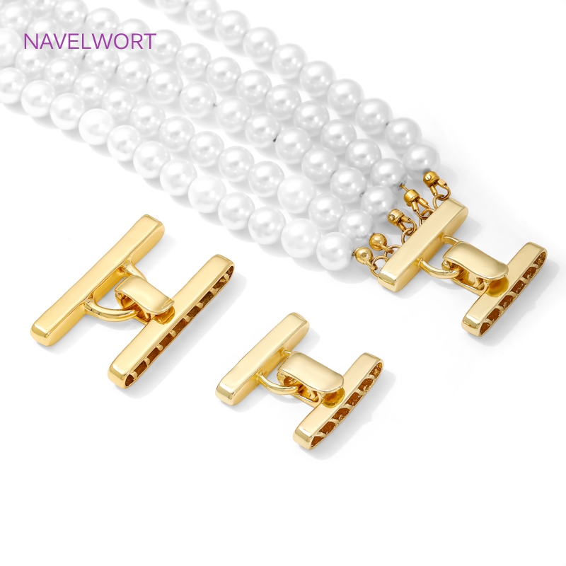 Multi Strands Necklace Clasp 1 - Jewelry Making Items ulasan dan harga