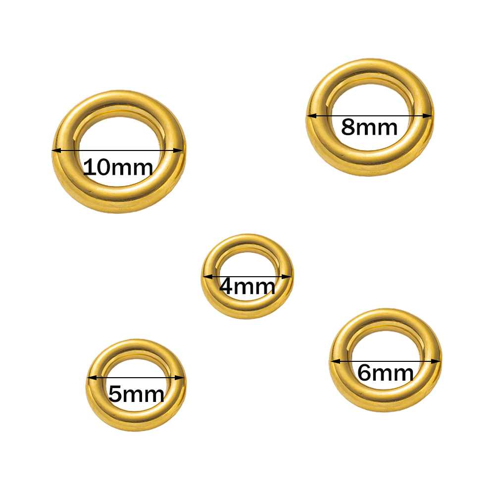 20pcs Stainless Steel Soldered - Jewelry Making Jump Rings ulasan dan harga