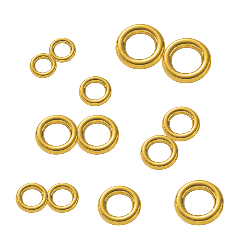 20pcs Stainless Steel Soldered - Jewelry Making Jump Rings ulasan dan harga