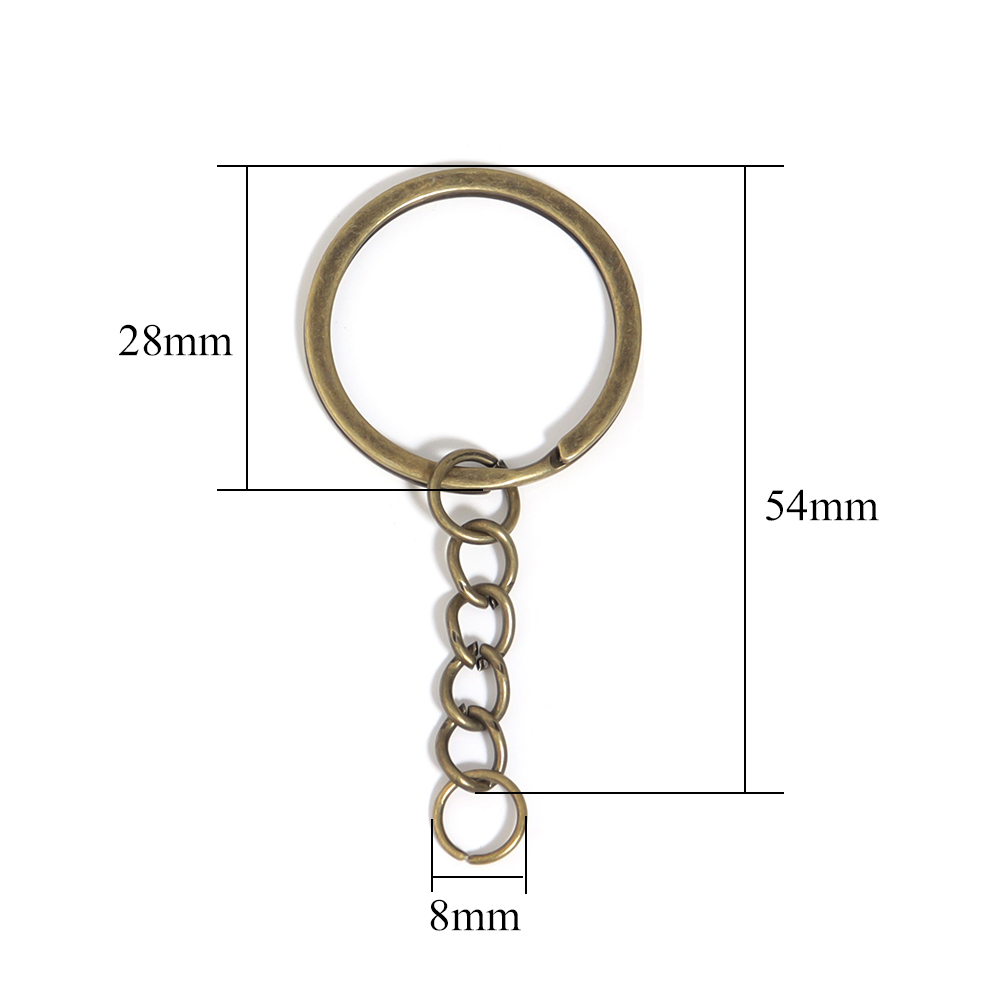 5/20Sets/Lot Metal Key Ring Ke - Jewelry Making Jump Rings ulasan dan harga