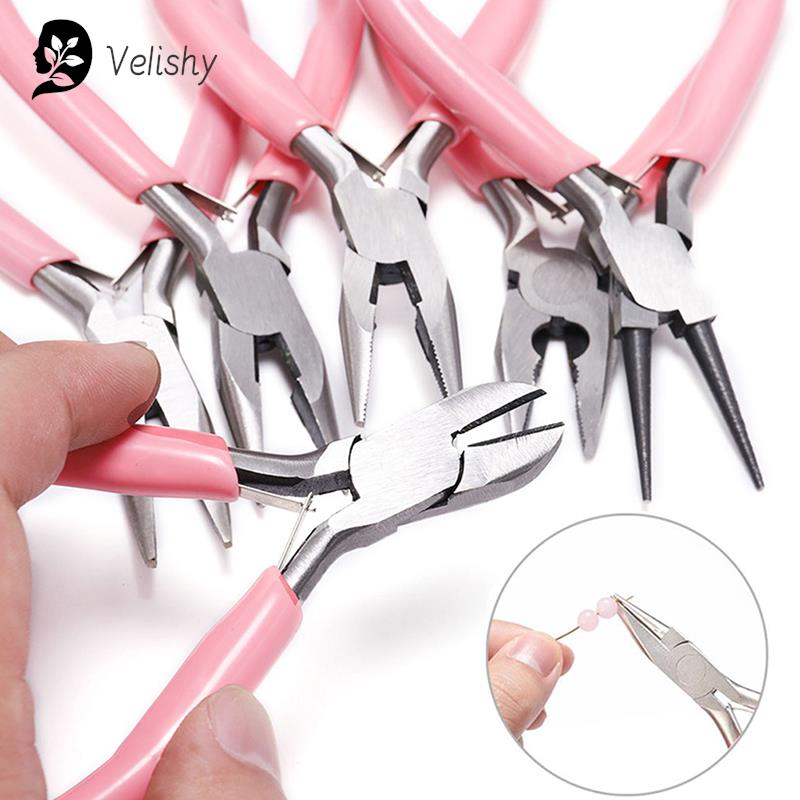 1PC Mini Pliers Diagonal Round - Jewelry Making Needle Nose Pliers ulasan dan harga