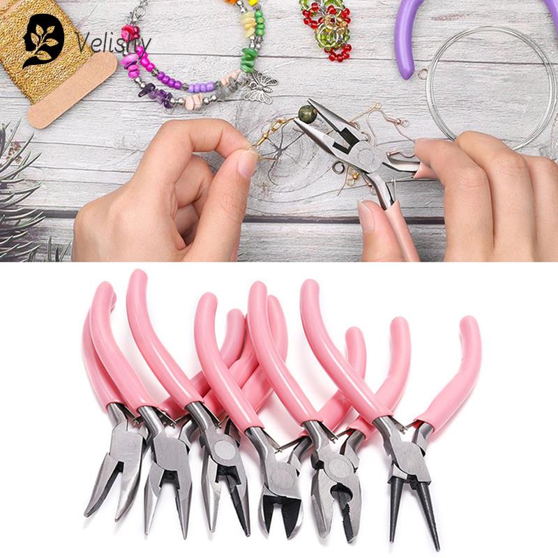 1PC Mini Pliers Diagonal Round - Jewelry Making Needle Nose Pliers ulasan dan harga