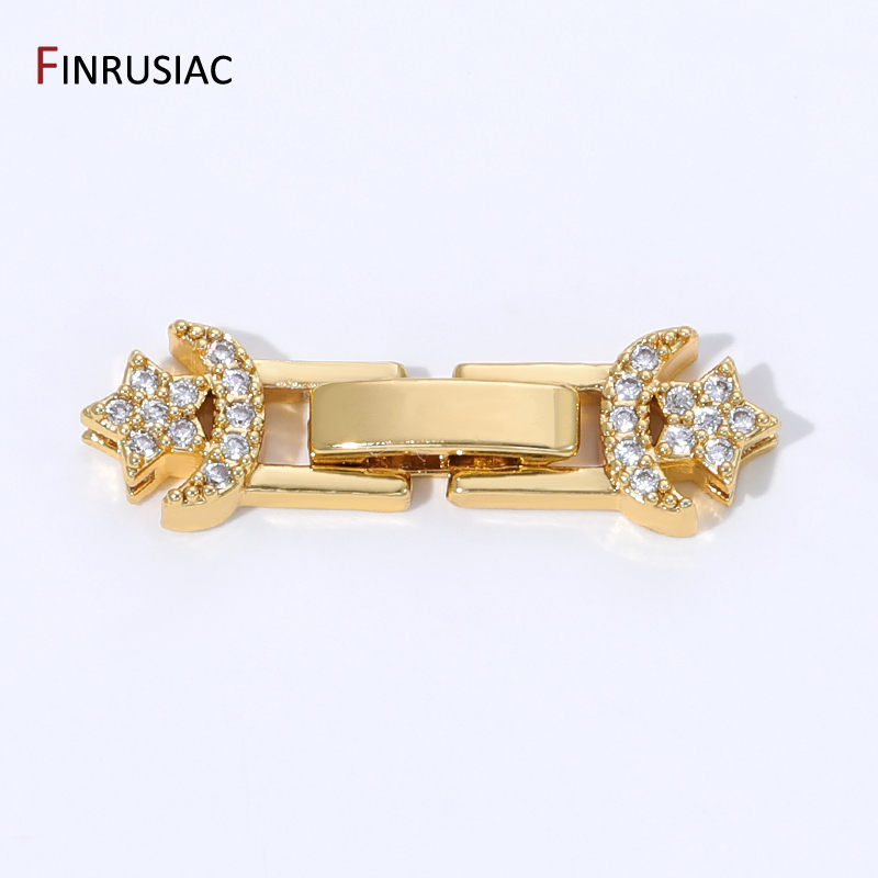 18K Gold Plated Brass Pearl Cl - Jewelry Making Items ulasan dan harga