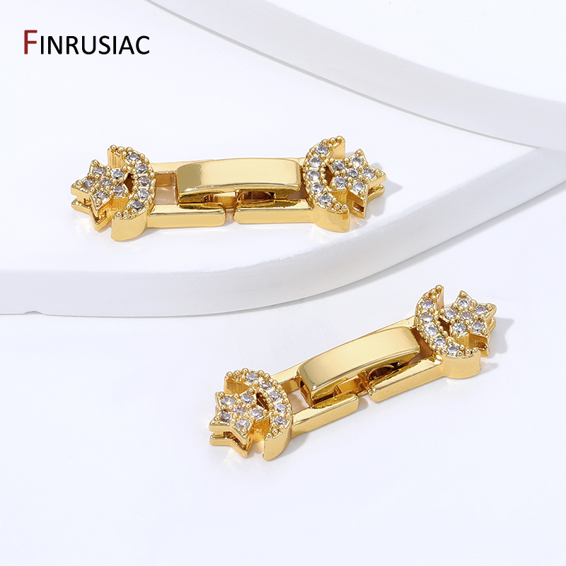 18K Gold Plated Brass Pearl Cl - Jewelry Making Items ulasan dan harga