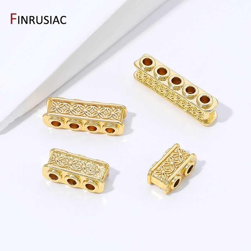 18K Gold Plated Brass Rectangl - Jewelry Making Items ulasan dan harga