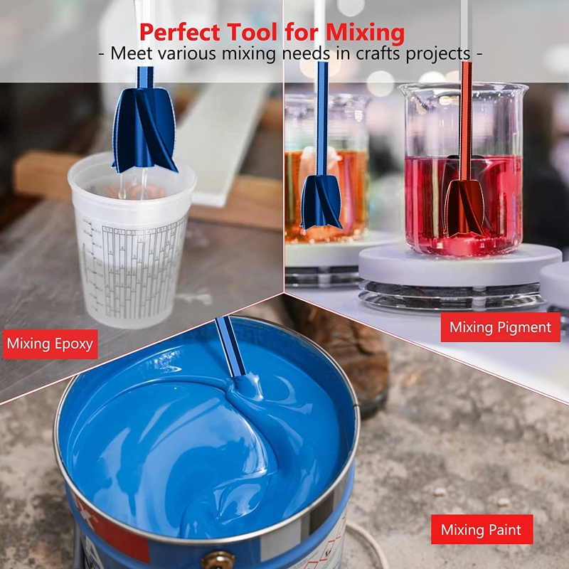 1/4Pcs Epoxy Resin Mixer Tool  - Jewelry Making Rotary Tool ulasan dan harga