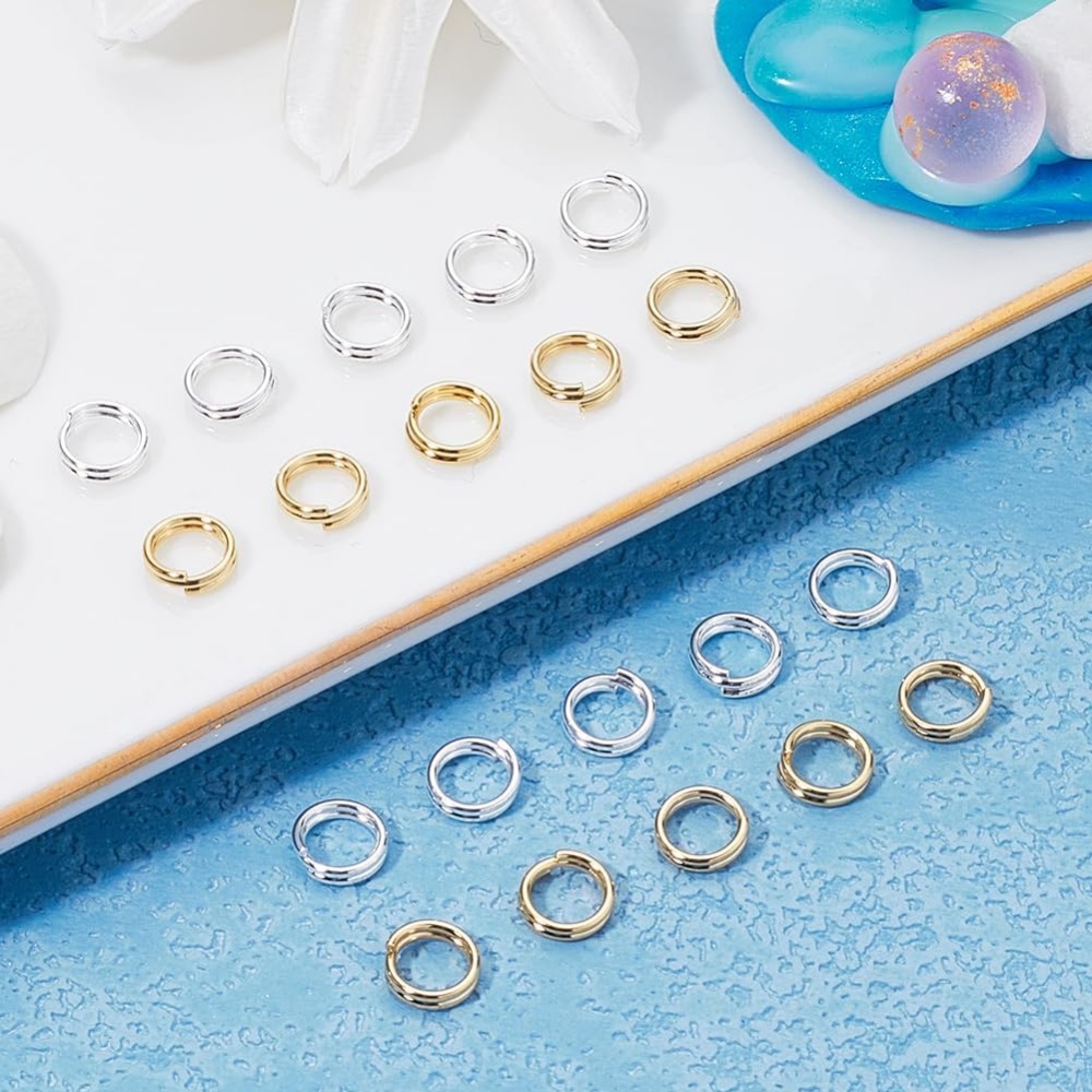 1 Box 80Pcs Split Jump Ring 24 - Jewelry Making Jump Rings ulasan dan harga