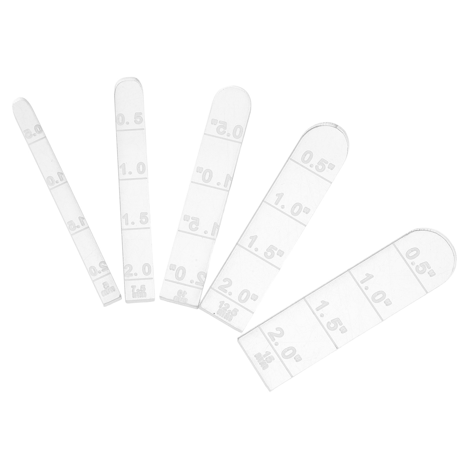5Pcs Polymer Clay Thickness Gu - Jewelry Making Guide ulasan dan harga