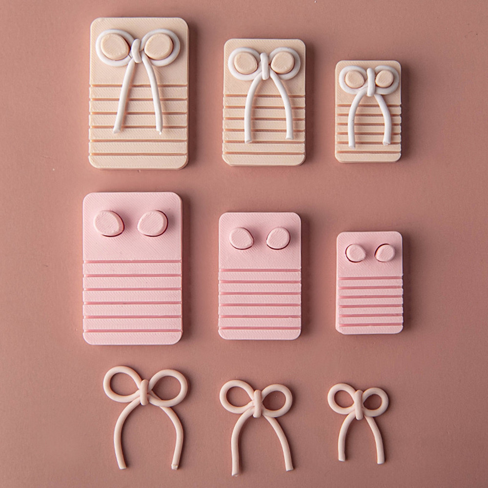 Polymer Clay Bow Mold Earrings - Jewelry Making Guide ulasan dan harga