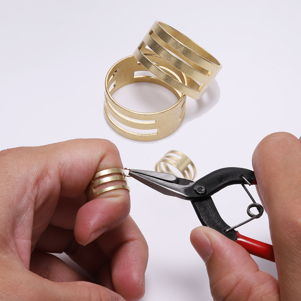 Brass Jump Ring Open Close Too - Jewelry Making Rotary Tool ulasan dan harga