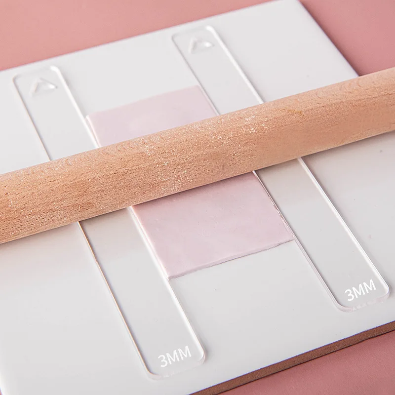 10pcs Clay Ruler Acrylic Soft  - Jewelry Making Guide ulasan dan harga