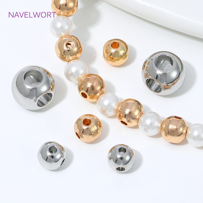 KC Gold Plated 4 Holes Round S - Jewelry Making Items ulasan dan harga