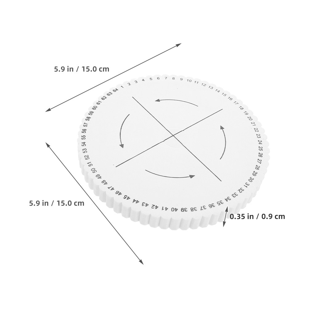 5Pcs Round Kumihimo Braiding D - Jewelry Making Board ulasan dan harga