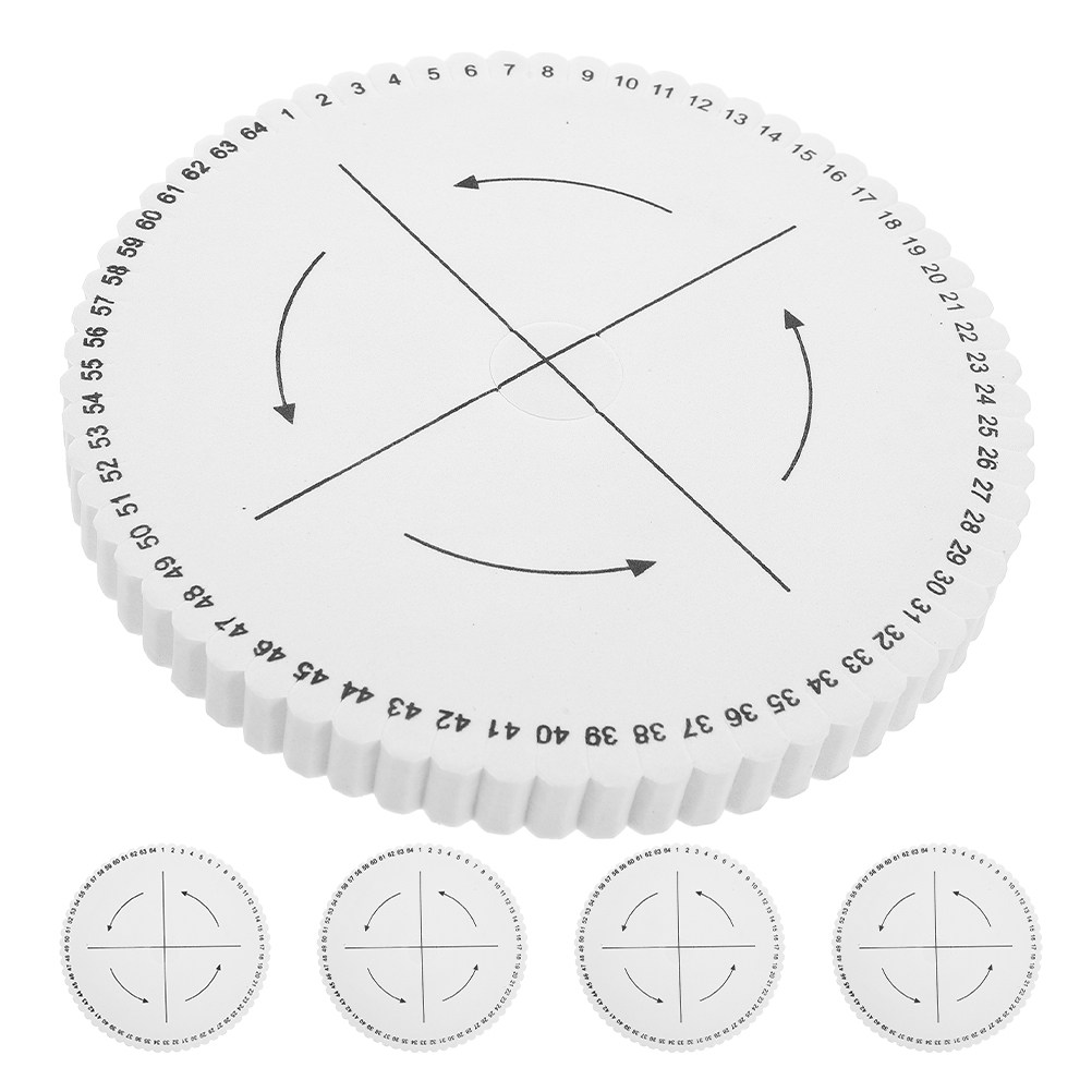 5Pcs Round Kumihimo Braiding D - Jewelry Making Board ulasan dan harga