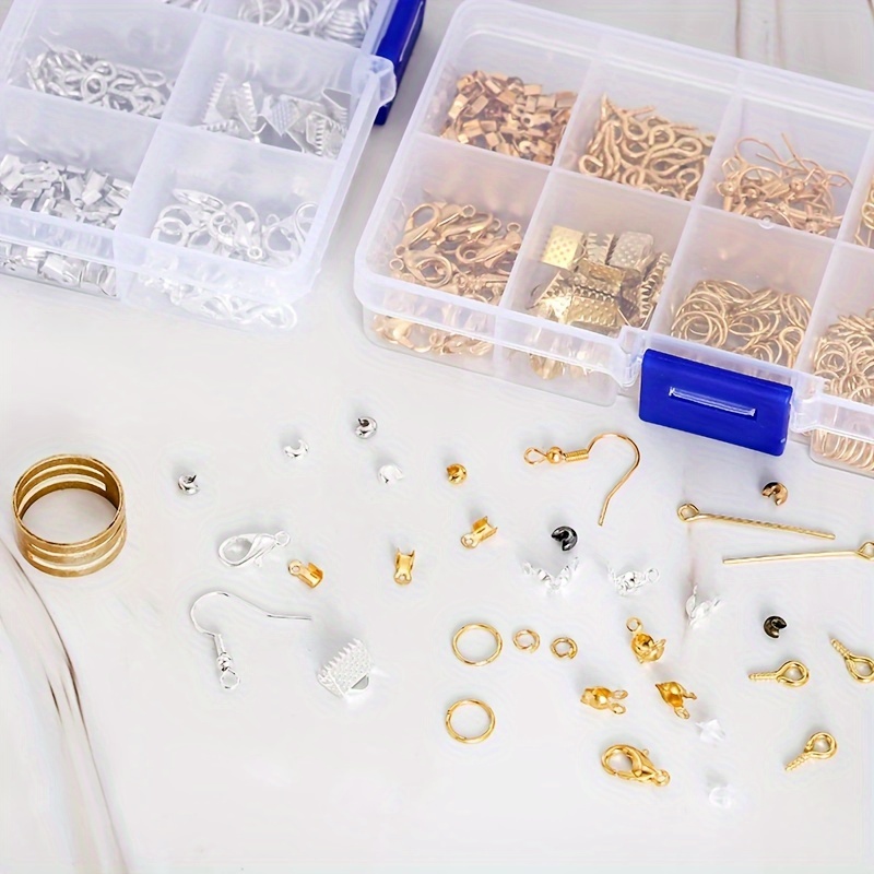 1420pcs 1box Jewelry Findings  - Jewelry Making Jump Rings ulasan dan harga