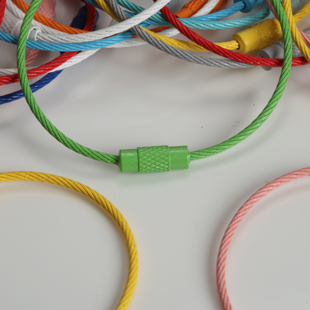 Multicolor Paint Coated Steel  - Jewelry Making Jump Rings ulasan dan harga