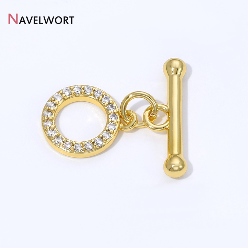 18K Gold Plated Brass Inlaid Z - Jewelry Making Items ulasan dan harga