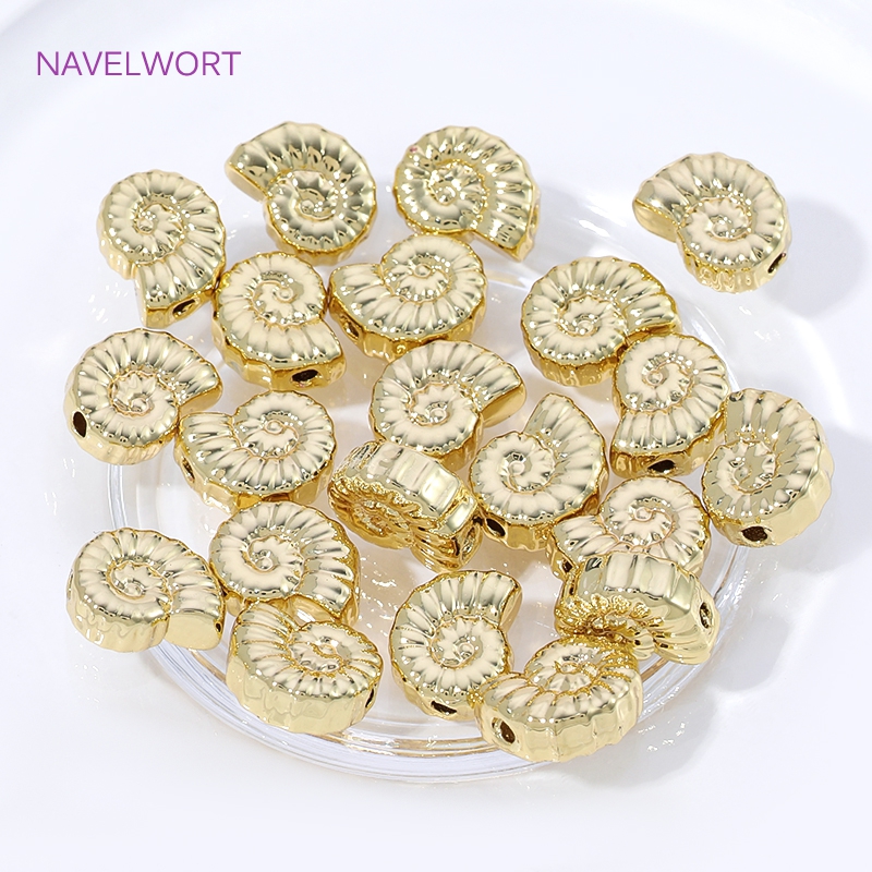 14K Gold Plated Brass Conch Sp - Jewelry Making Items ulasan dan harga